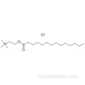 Ethanaminium, N, N, N-trimetil-2 - [(1-oksotetradesil) oksi] -, klorür CAS 4277-89-8